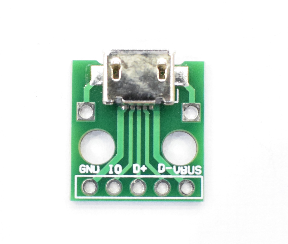 برد برک اوت micro usb داراي سوکت مادگي